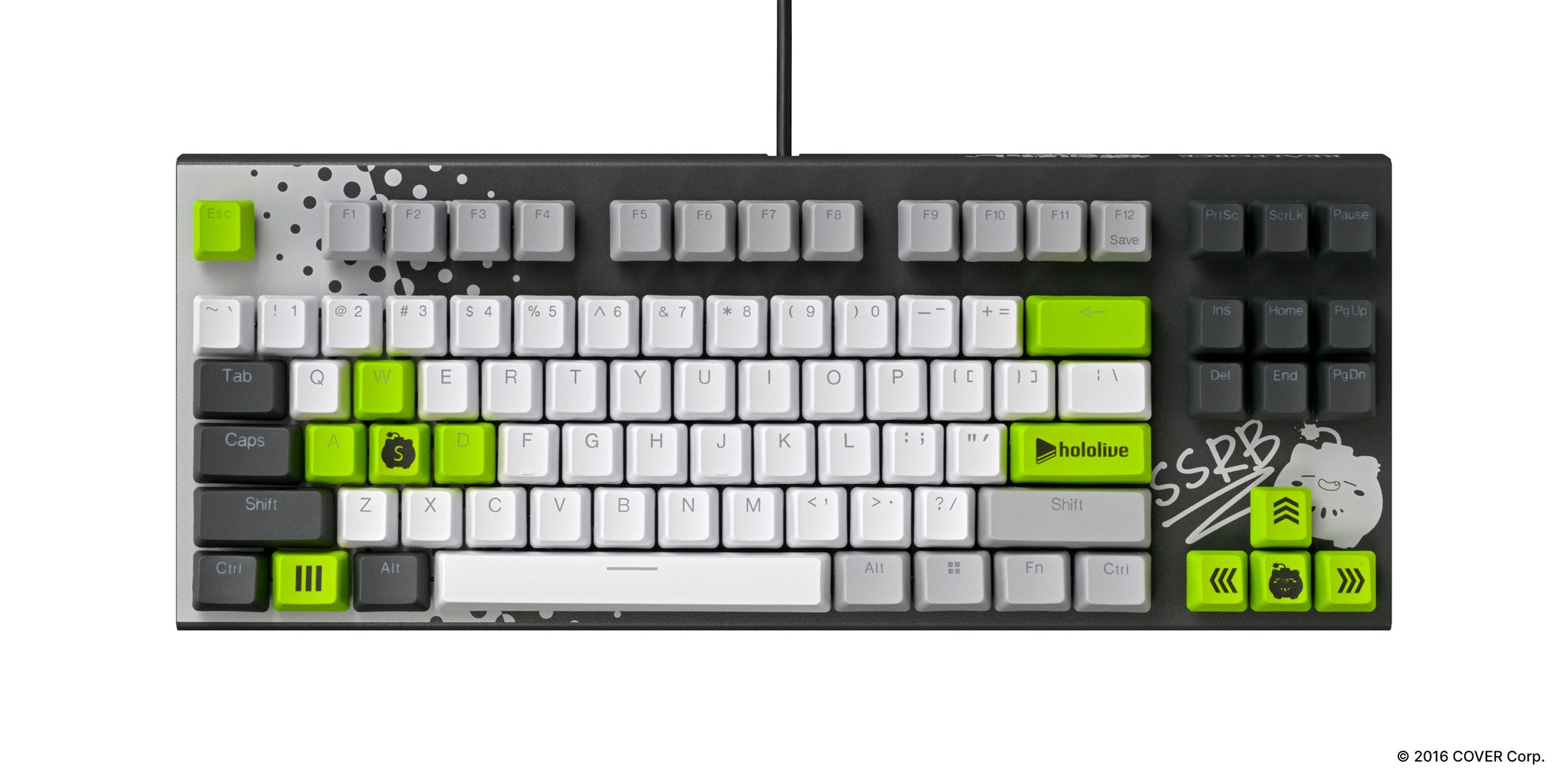 hololive x Realforce GX1 Lion White Botan * Keyboard MKCVUFIB3K |75301|