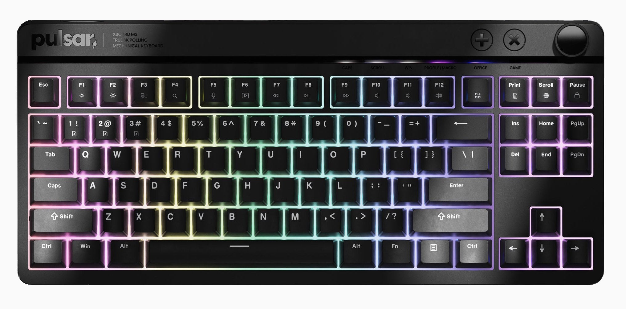 Pulsar Xboard MS 8K TKL Hotswap Keyboard MKKHEGZA2Z |0|