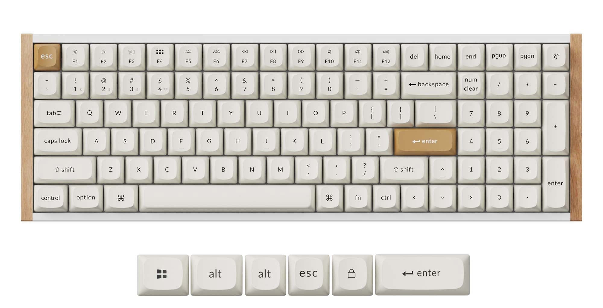 Keychron K4 HE Wireless Keyboard MKZXCWCBL0 |0|